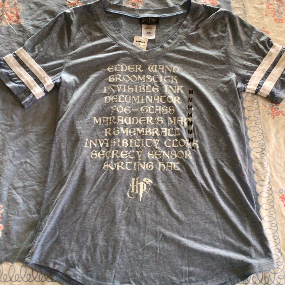 Harry Potter Blue Graphic T-Shirt